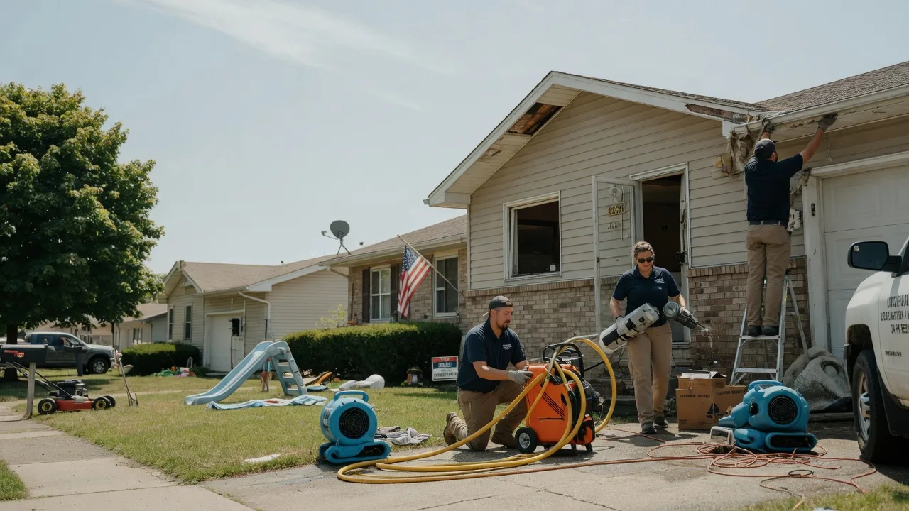 Water Damage Restoration in Monument, KS near me